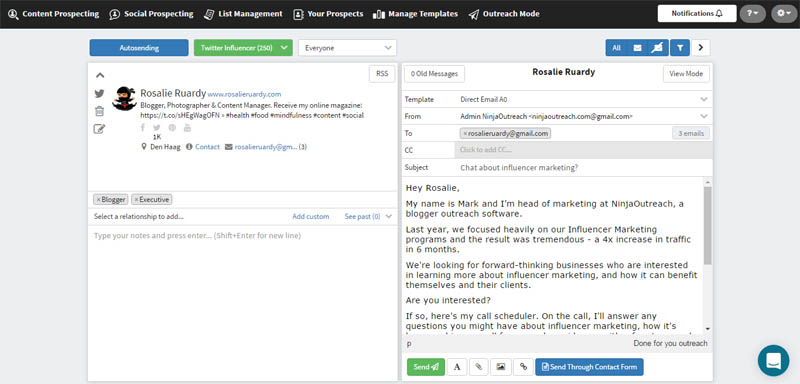 Automatic Email Outreach Campaigns