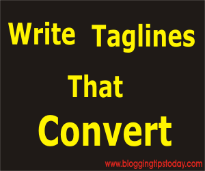 blog taglines