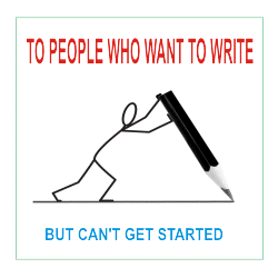 Start writing