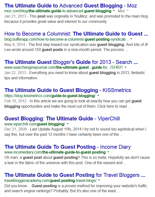 Ultimate Guide Guest Posting