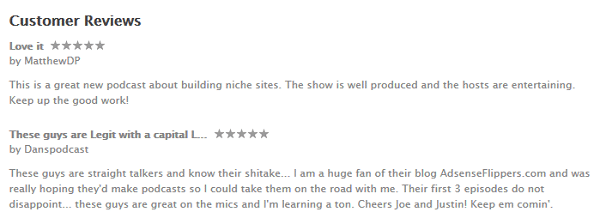 review itunes