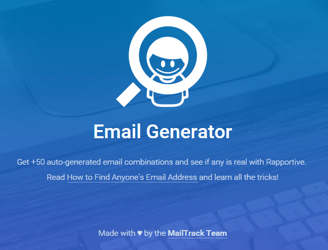 Email Generator