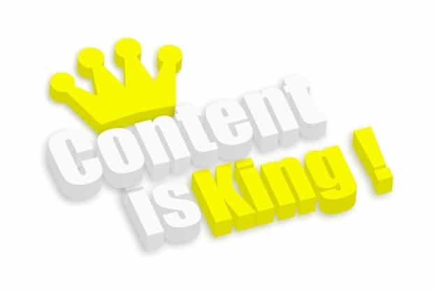 Content is king