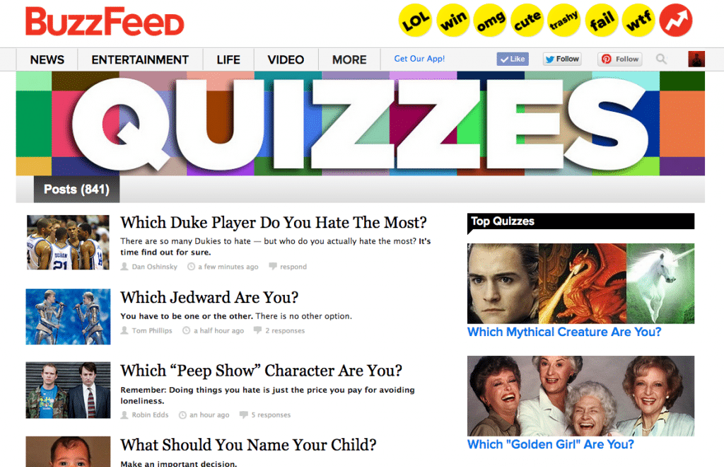 buzzfeed screenshot