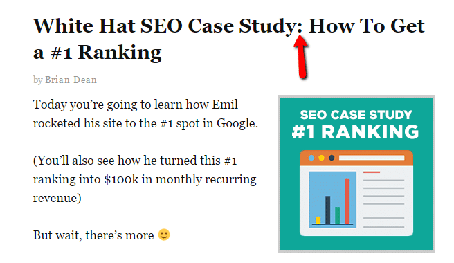 SEO Case Study