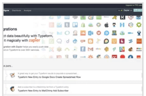 Zapier - content distribution tools