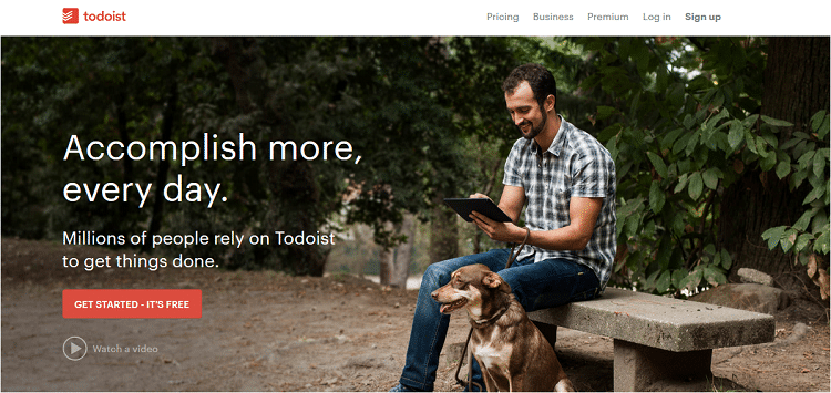 todoist is another important among various tools for content marketers 