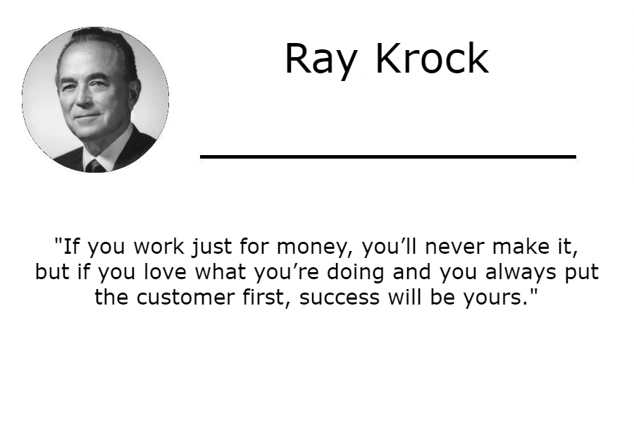 Ray Krock Quote