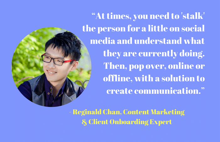 Reginald Chan on Brand Awareness