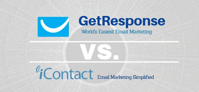 GetResponse vs iContact