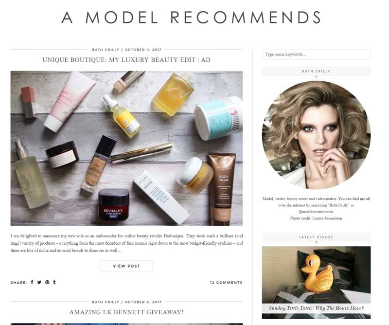 A Model Recommends