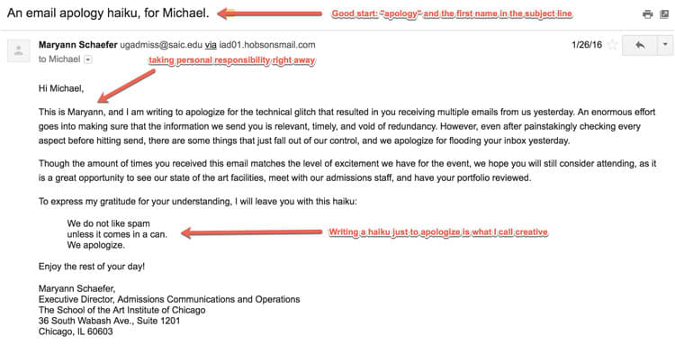 How To Write An Apology Email After A Newsletter Disaster