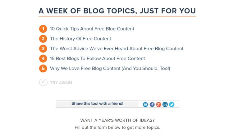 Blog topic idea generated