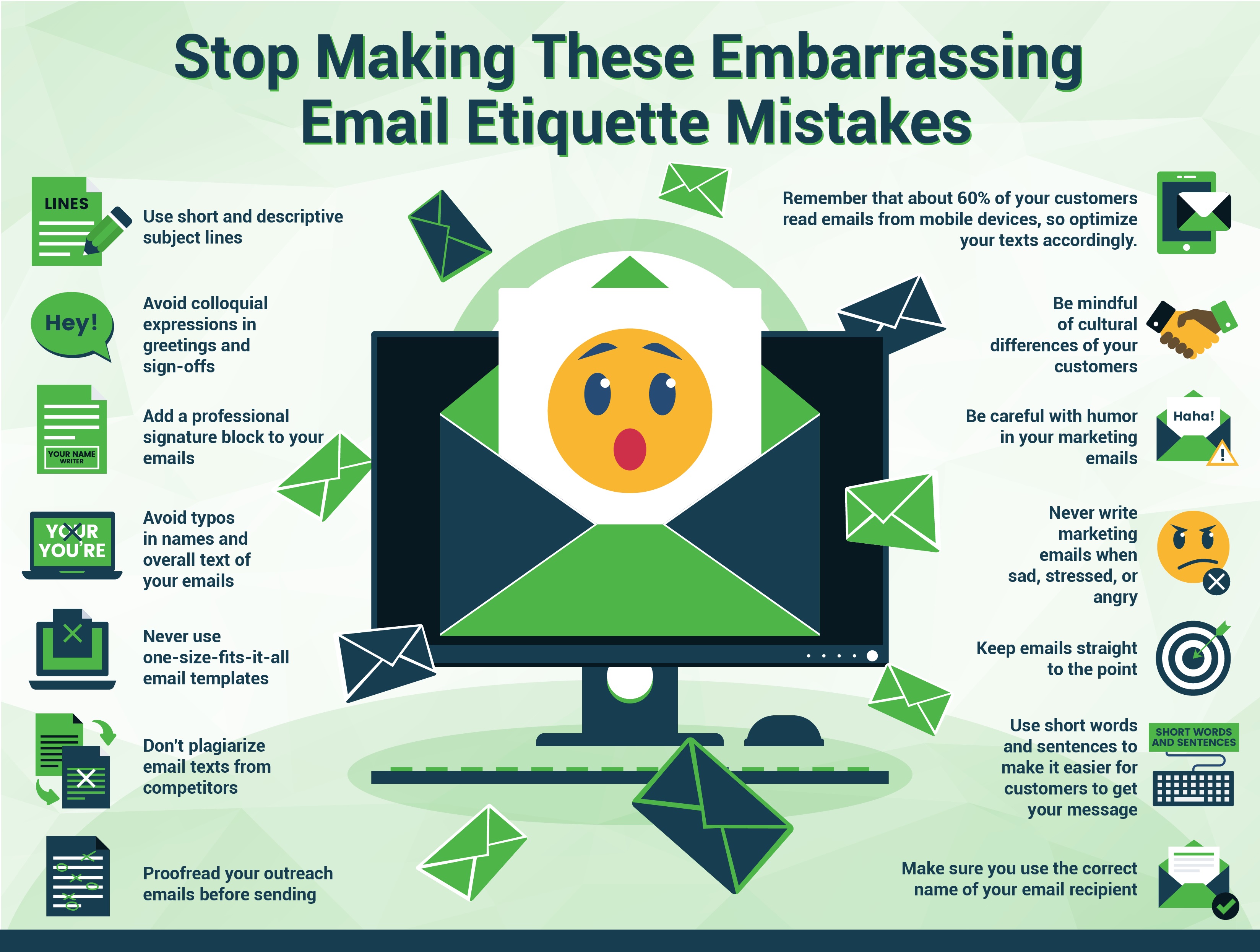 Email Etiquette Mistakes