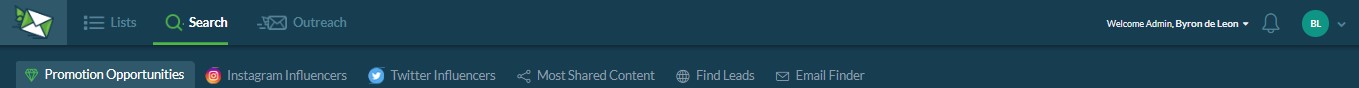 Search bar