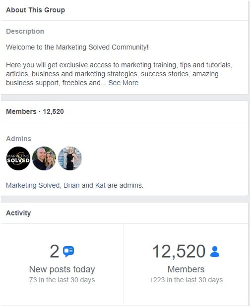 15 Facebook groups