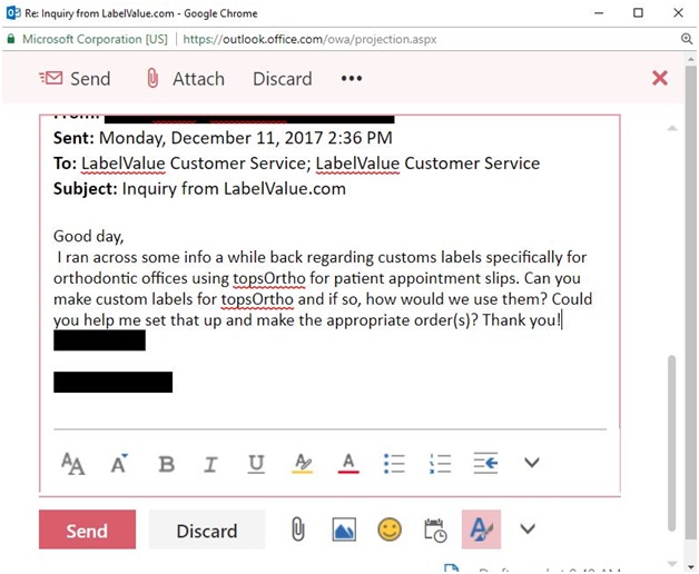 Customer Service Emails